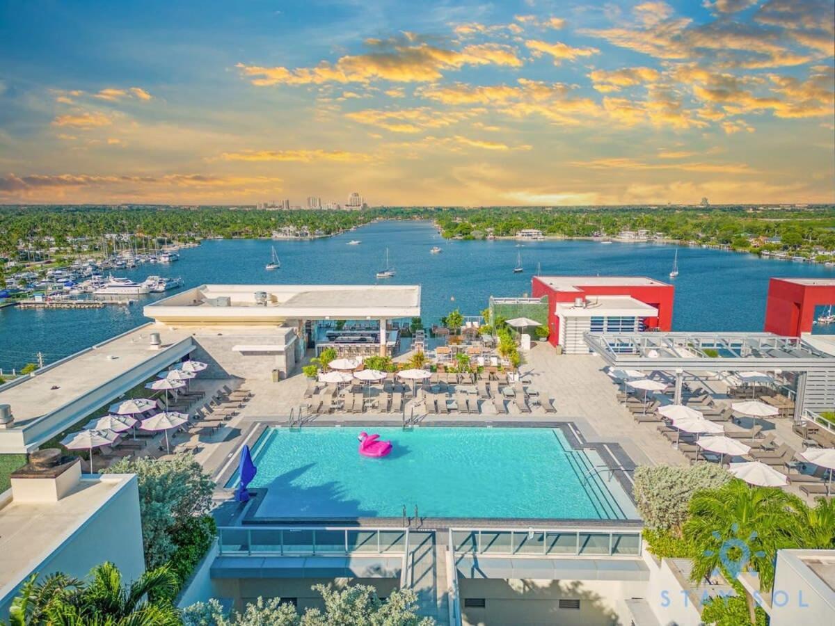 Perfect Relax - Rooftop Pool - Gym - Hot Tub Hollywood Ngoại thất bức ảnh