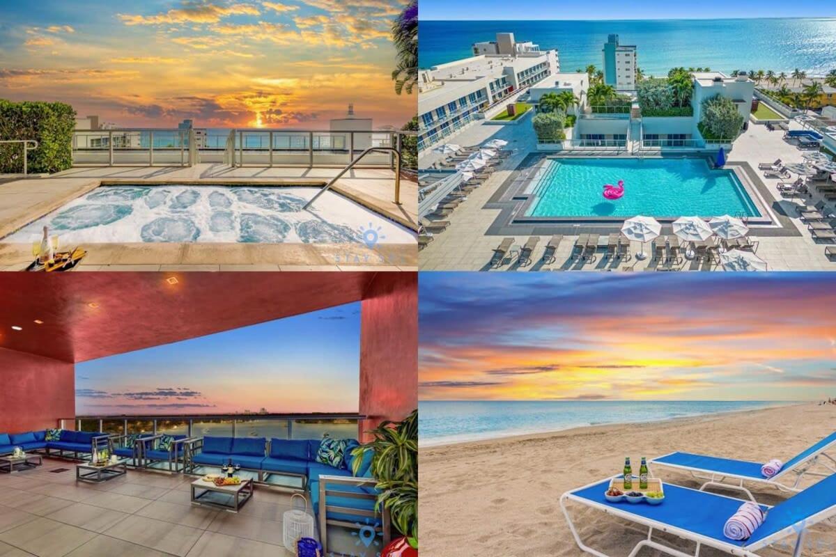 Perfect Relax - Rooftop Pool - Gym - Hot Tub Hollywood Ngoại thất bức ảnh